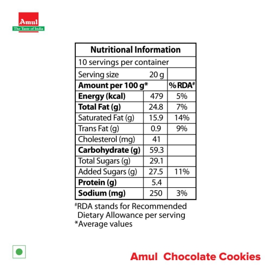 Amul Cookies Chocolate