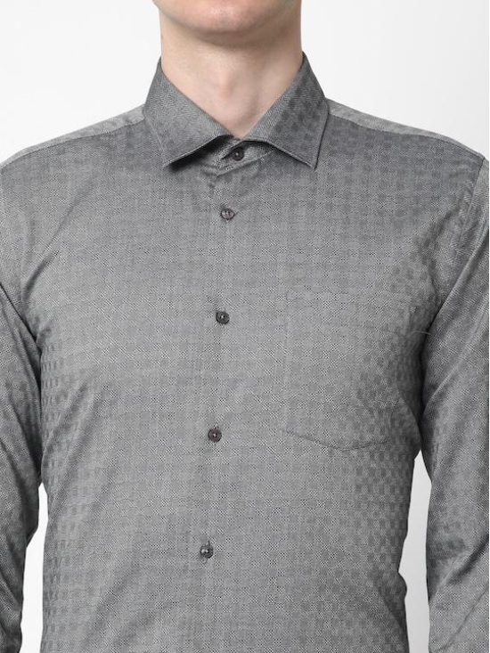 Premium Slim Fit Checked Cotton Formal Shirt