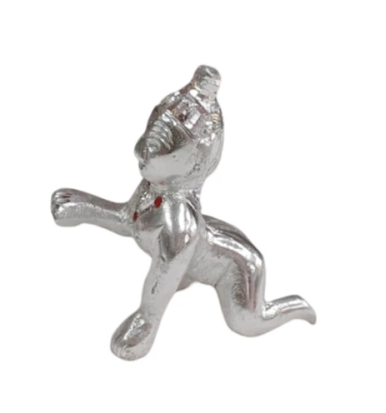 Bal Krishna Silver Plated Idol Statue