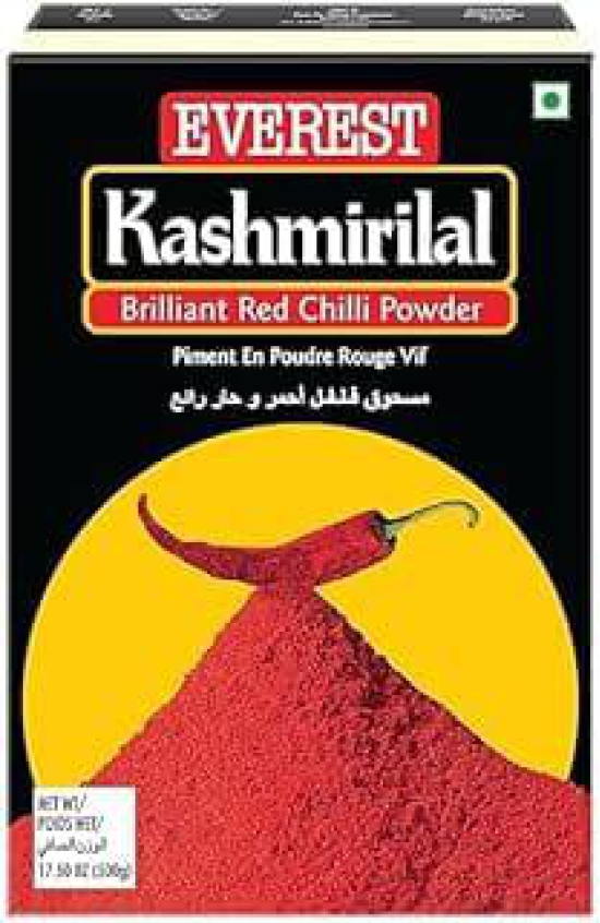 Everest Spices | Kashmirilal Brilliant Red Chilli Powder | 100 Gm Each | Pack of 2| 200 Gm Pack