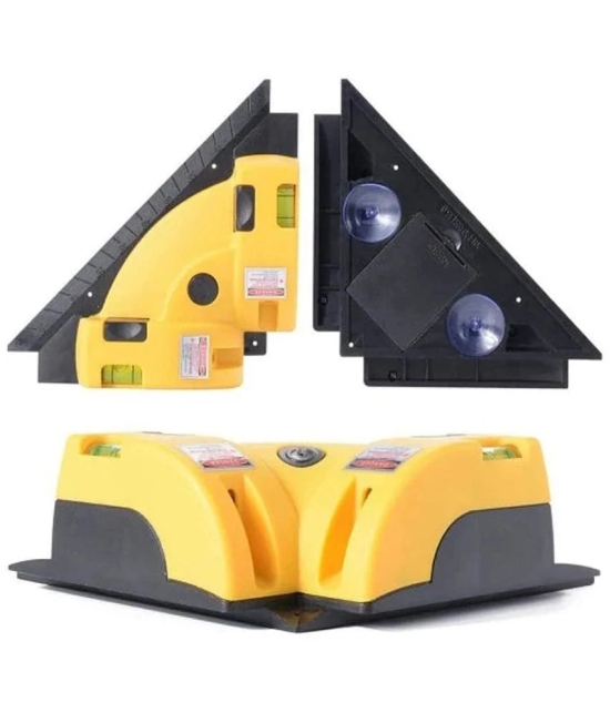 Rangwell 03 Level Laser Plastic Horizon Vertical Measure Tape Aligner Bubbles Ruler Multifunction Leveler Tool (90 degree) Visit the Universal Buyer Store