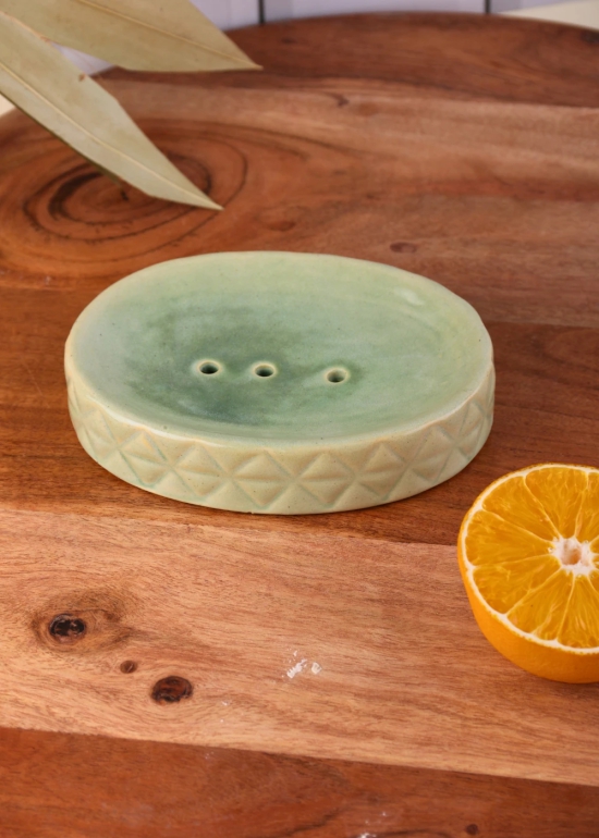 Nature's Green Soap Dish