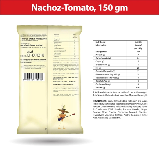 Act Ii Nachoz Tomato, 150 Gm