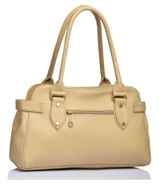 Fostelo Cream P.U. Shoulder Bag - Cream