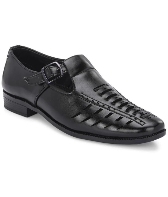 Port - Black Mens Sandals - None