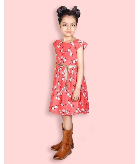 ADDYVERO Girls Midi/Knee Length Casual Dress - None