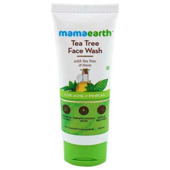 Mamaearth Tea Tree & Neem Face Wash 100 ml