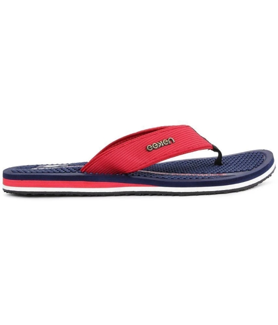 Paragon - Navy Mens Thong Flip Flop - None