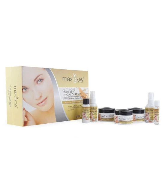 MaxGlow ANTI ACNE THERAPY FACIAL CARE KIT Facial Kit 330 gm Pack of 7