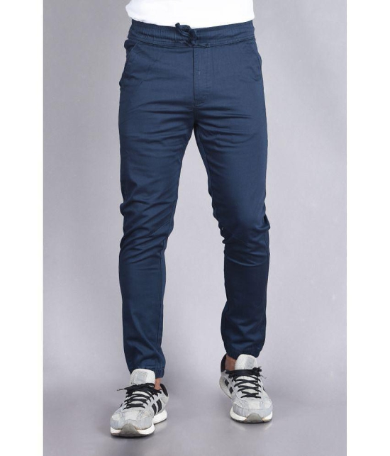 A Flash Slim Fit Jogger Mens Jeans - Turquoise Blue ( Pack of 1 ) - None