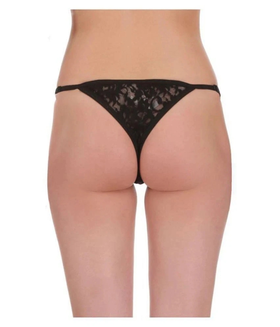 Selfcare Net/Mesh Thongs - XXL