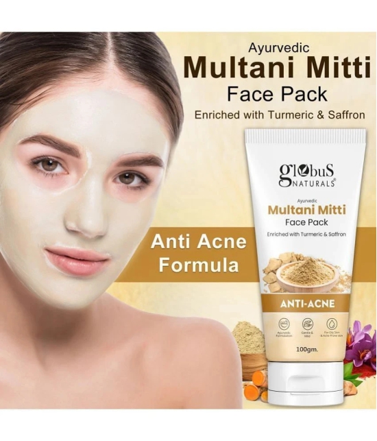 Globus Naturals Multani MItti Face Pack, 100gm