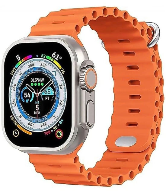 Tecsox Ultra watch Orange Smart Watch