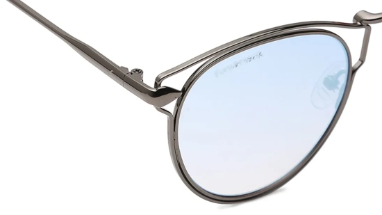 Silver Round Sunglasses for Men and Women