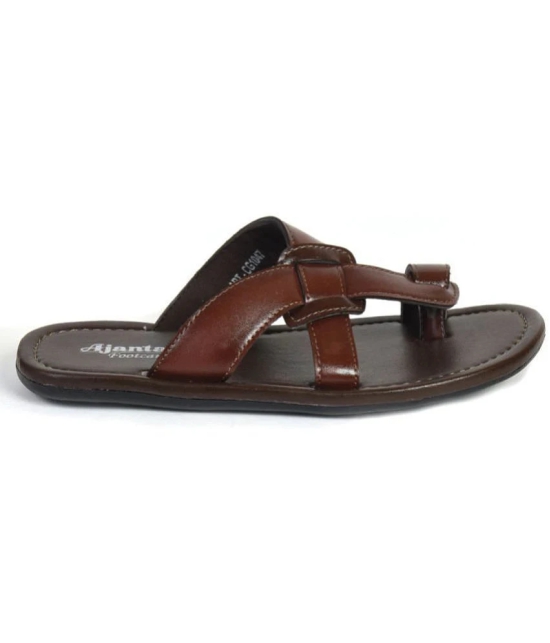 Ajanta - Brown Mens Sandals - None