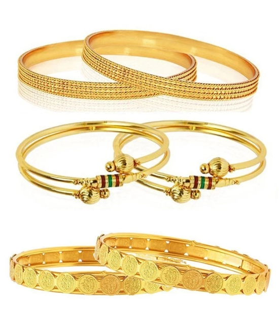 YouBella Fashion Jewellery Stylish Bangles Combo for Girls and Women - None