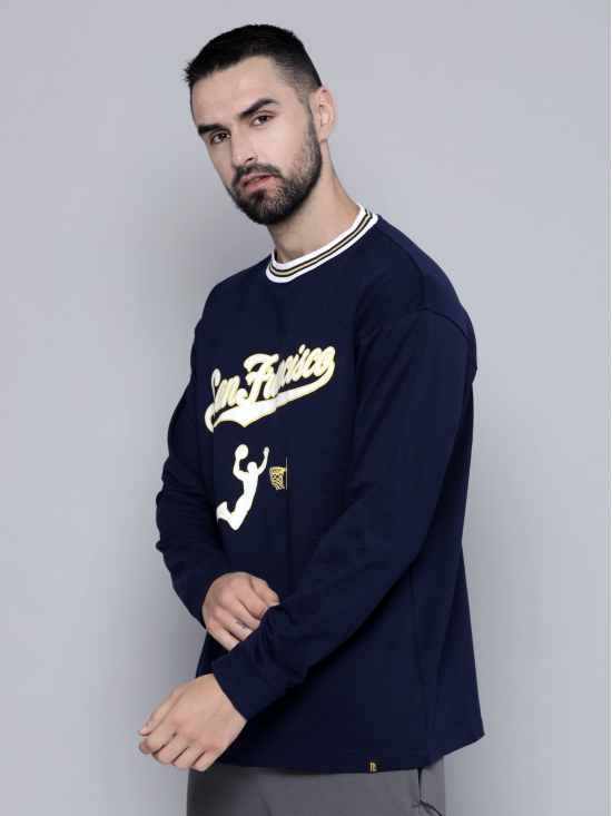 Sanfrancisco Navy FullSleeve T-Shirt-M / Navy