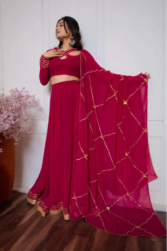 Rani Pink Lehenga Set-3XL