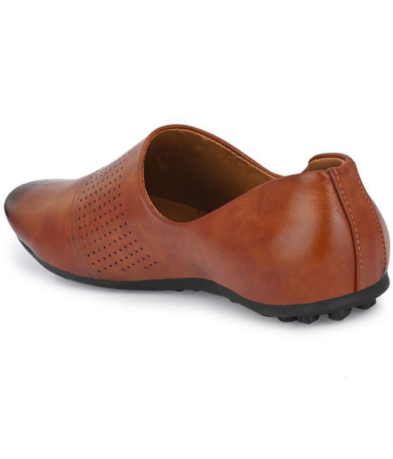 Leeport - Tobacco Mens Jutti - None