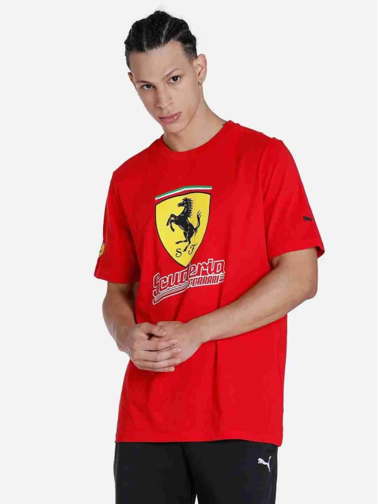 Ferrari Race Big Shield Heritage Mens T-Shirt