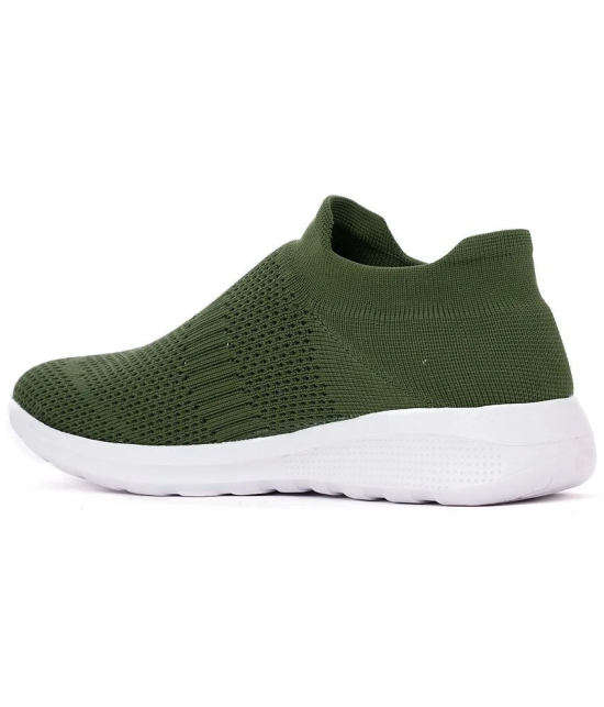 KHADIM - Olive Mens Sports Running Shoes - None