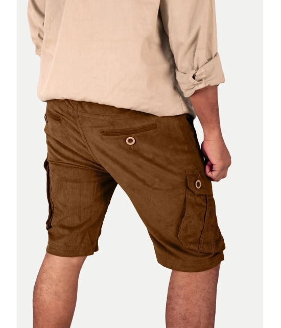 Radprix Brown Cotton Mens Cargos ( Pack of 1 ) - None