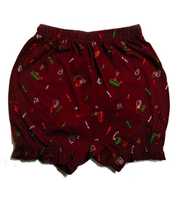 HAP Pack of 5 Cotton Girls Bloomers ( Multi ) Printed Bloomer_pk5 - None