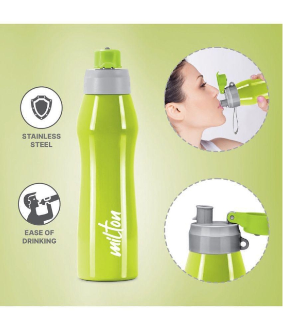 Milton Active 1000 Stainless Steel Water Bottle, 885 ml, Green - Green