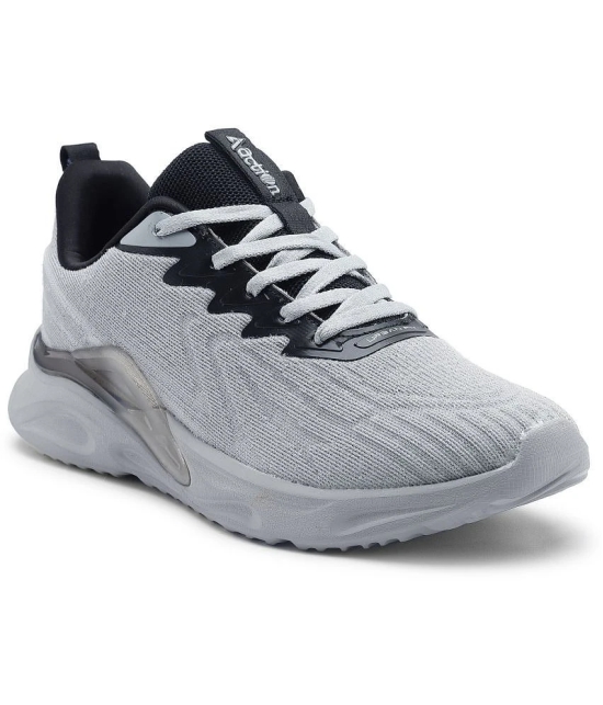 Action - Sports Running Shoes Light Grey Mens Sports Running Shoes - None