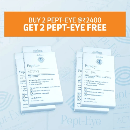 Pay for 2 Get 4 : Pept Eye - Biocellulose 3-Sheet Layer Under Eye Patches