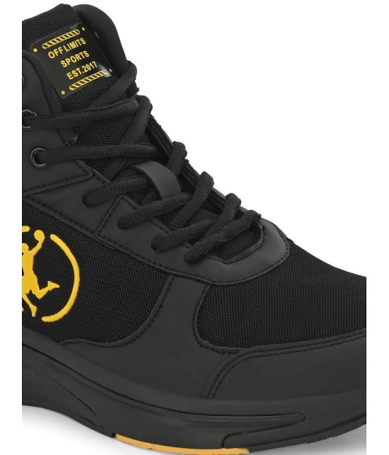 OFF LIMITS SANTIAGO Black Basketball Shoes - 8