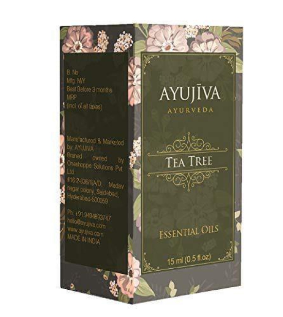 AYUJIVA Tea Tree Essential Oil-15Ml?