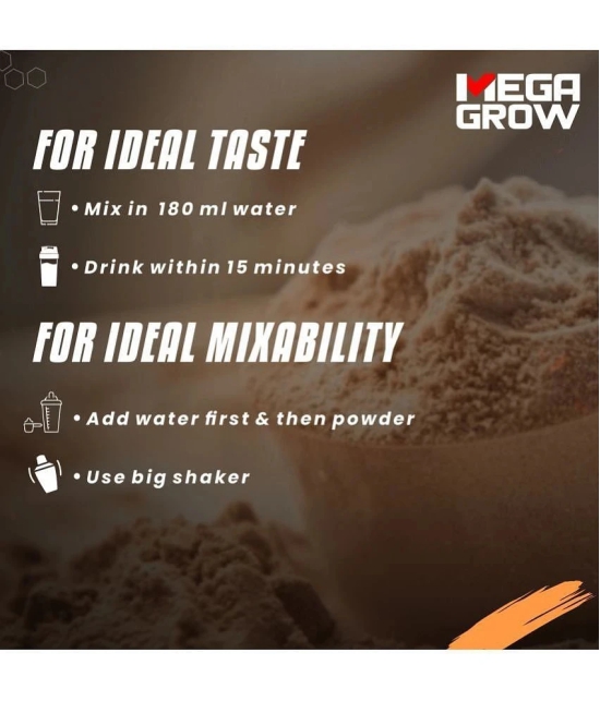 MEGAGROW Whey Protein (Powder) Isolate - Chocolate Flavor - 1 kg