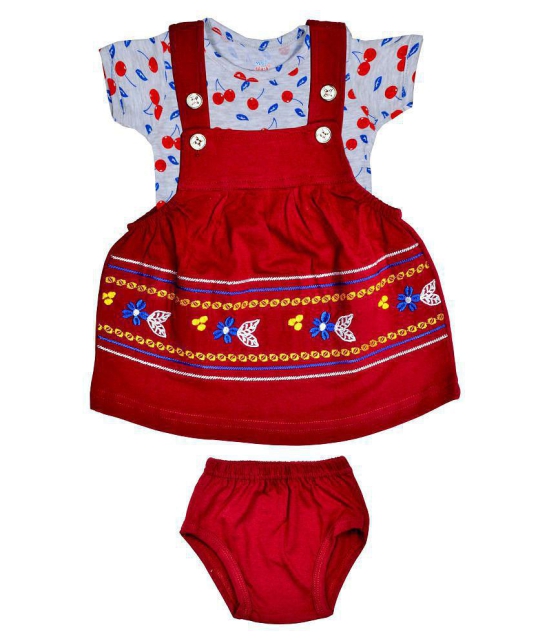 Sathiyas Dungaree Dress for kids - None