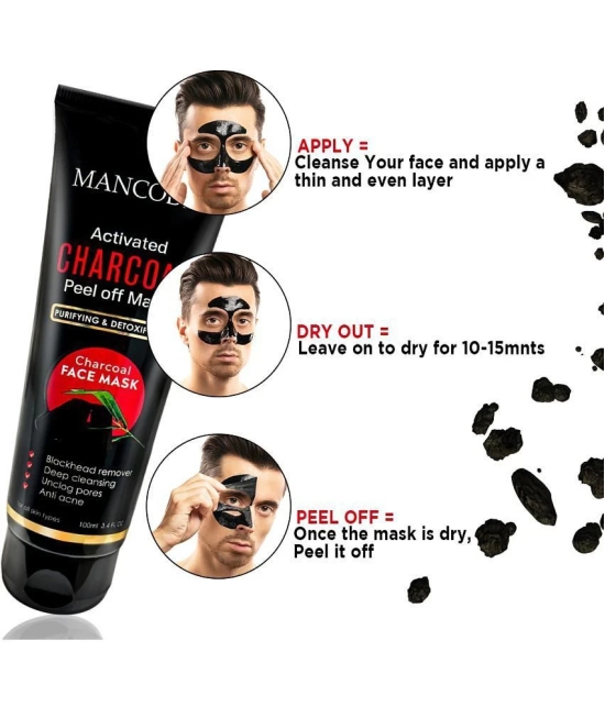 Mancode - Cleansing Peel Off Mask For All Skin Type ( Pack of 1 )