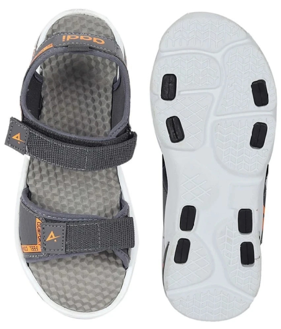 Aadi - Gray Mens Sandals - None