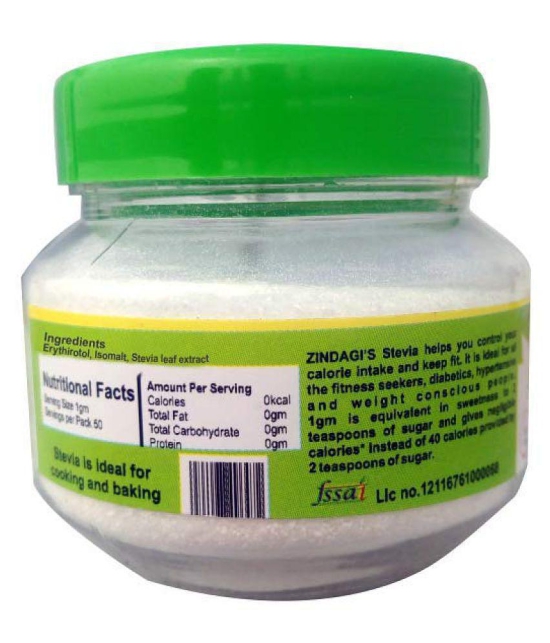 Zindagi zindagi Sugar Substitute Powder 50 g Pack of 3