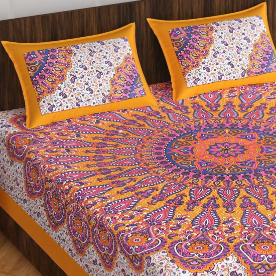 Bedsheet Adda-King Size Double Bedsheet-RJ-14-(XXX-XXX)-1321