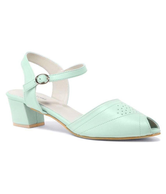 MARC LOIRE - Green Women's Sandal Heels - None