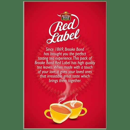 Red Label Tea, 500 G Carton