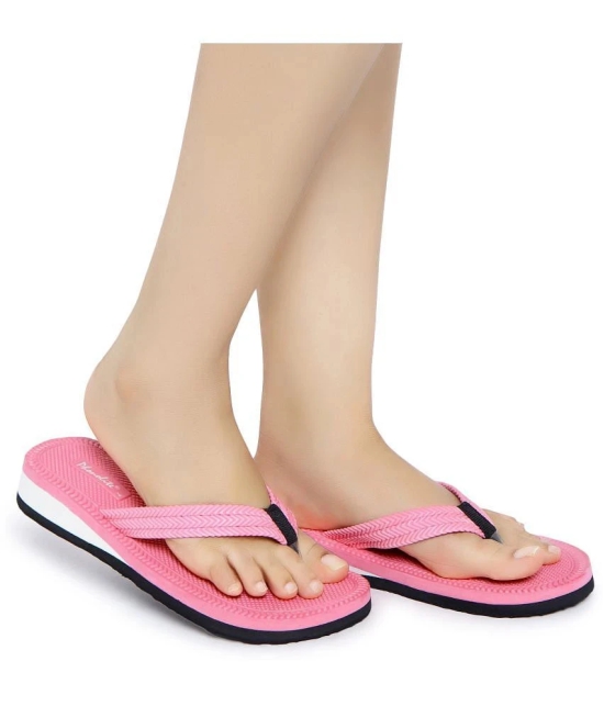 Phonolite Pink Womens Thong Flip Flop - None