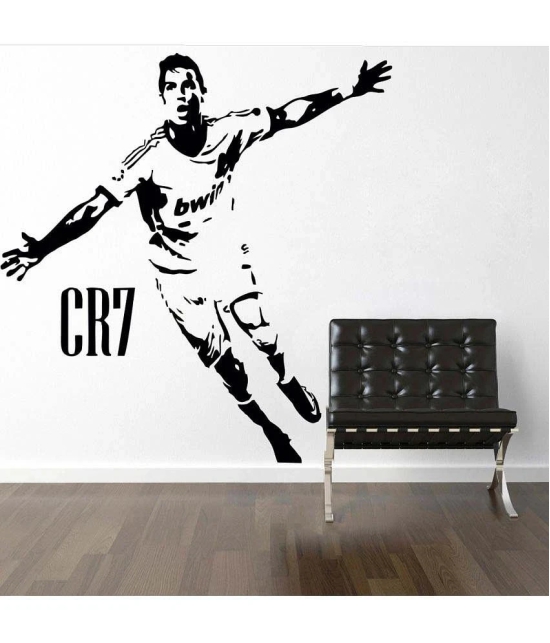 Decor Villa CR7 Vinyl Black Wall Stickers