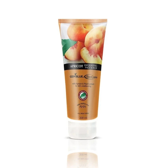 gemblue biocare Apricot Facial Scrub 200 ml