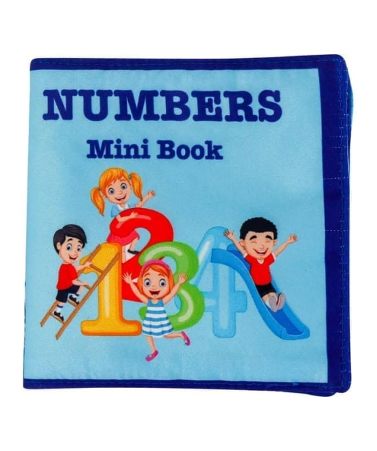 Skyculture? Numbers Mini Cloth Book - English Language, Soft Fabric Toy Book for Early Learning