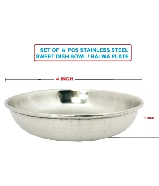 A & H ENTERPRISES 12 Pcs Stainless Steel Cereal Bowl 150 mL - Steel