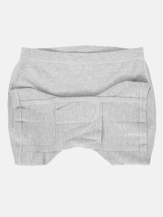 GIRLS INNERSHORTS, BLACK/GREY-10-12 Yrs