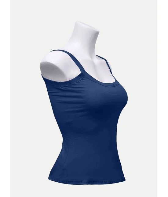 Radprix Cotton Camisoles - Blue Single - None