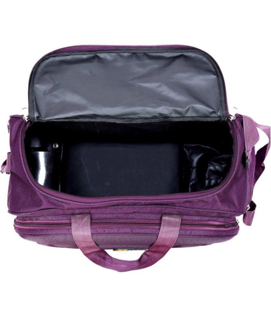 SKYFALL - Purple Nylon Duffle Bag - Onesize