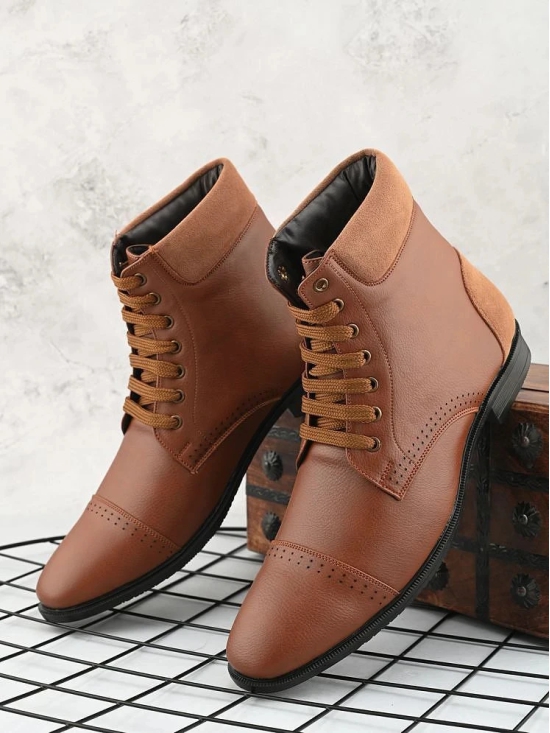 Sir Corbett Tan Mens Casual Boots - None