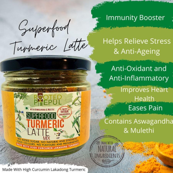 Superfood Turmeric Latte Mix | Immunity Booster-75 g